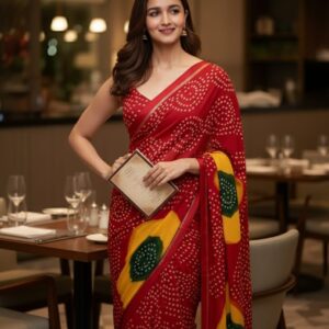 Pure Georgette Saree