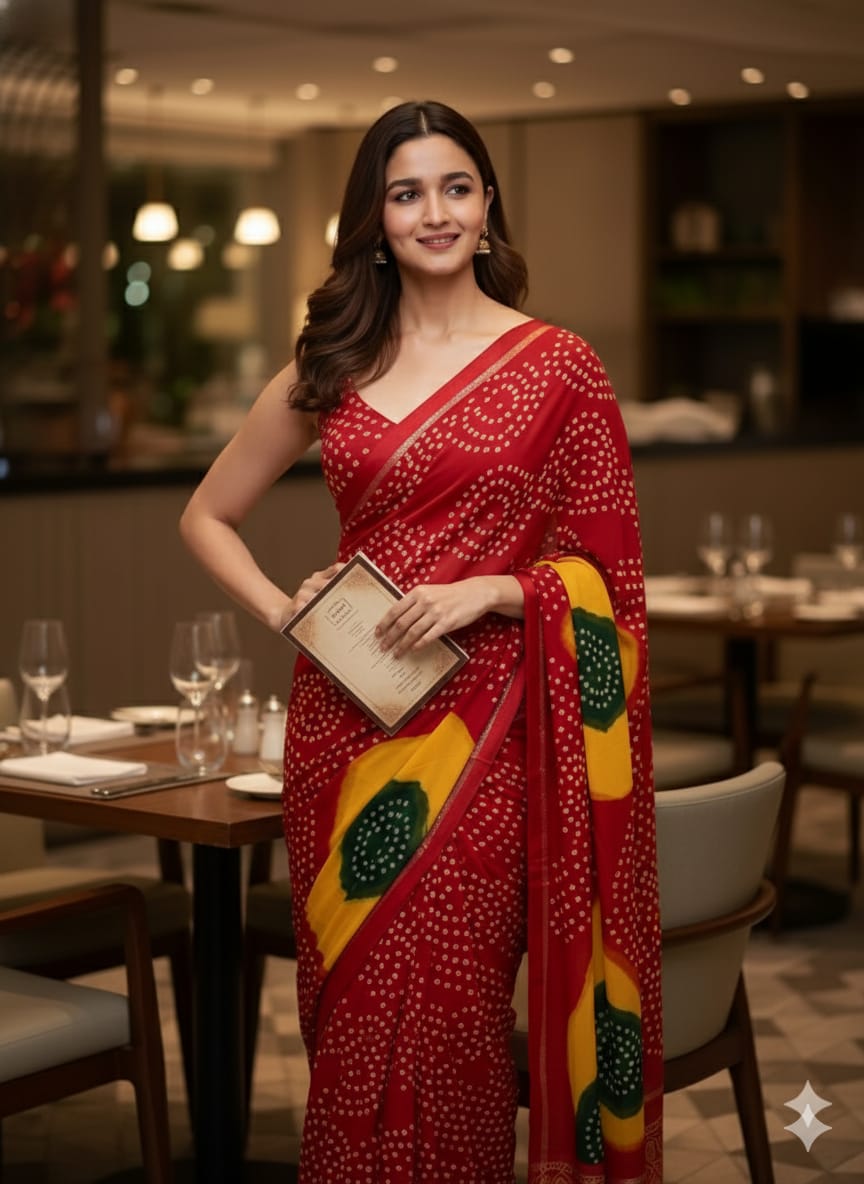 Pure Georgette Saree