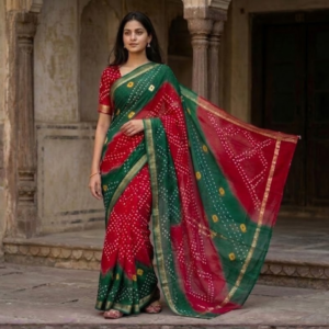 Resham border saree online shopping