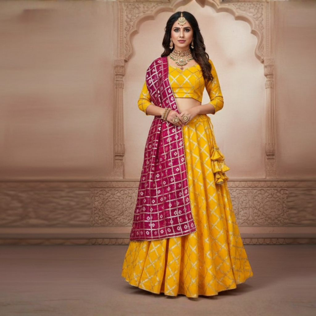 lehenga chunni