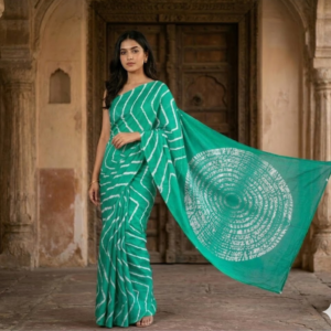 leheriya saree Naznin