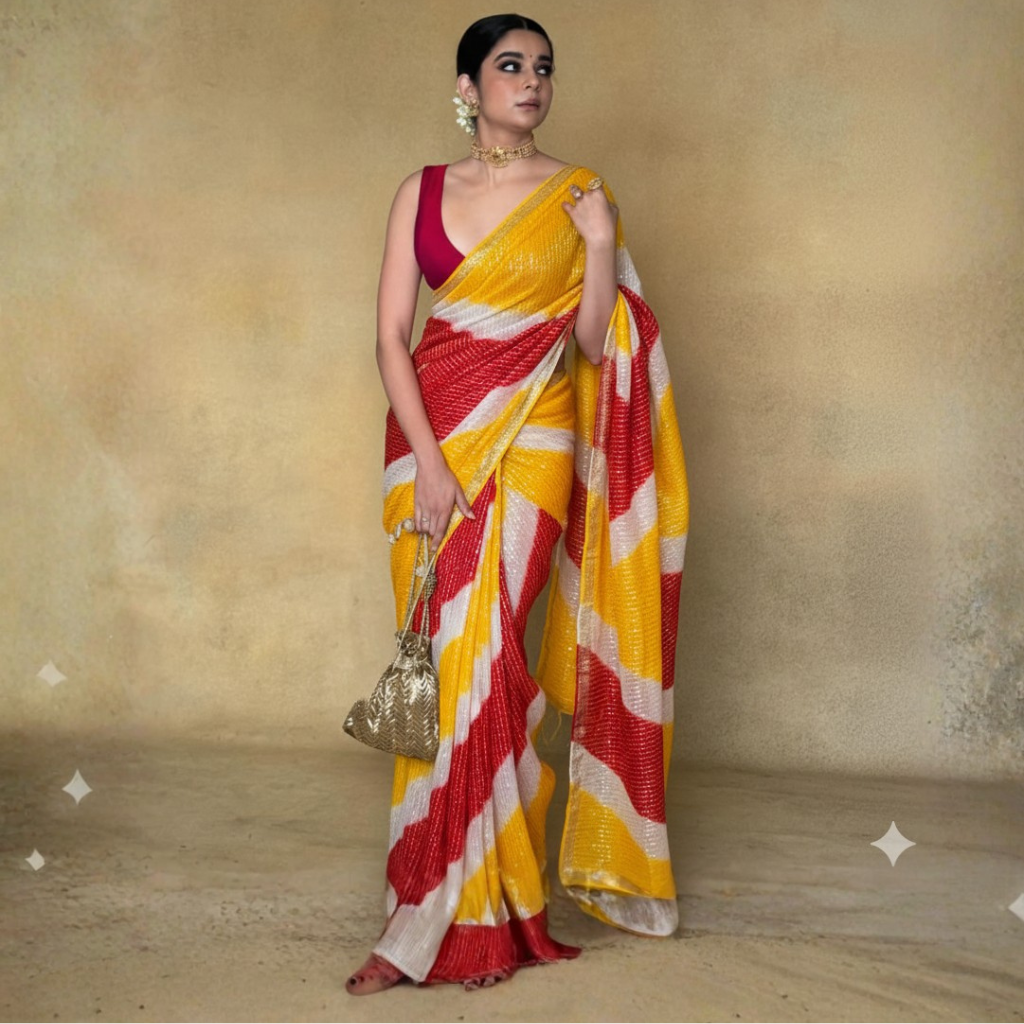 partywear saree