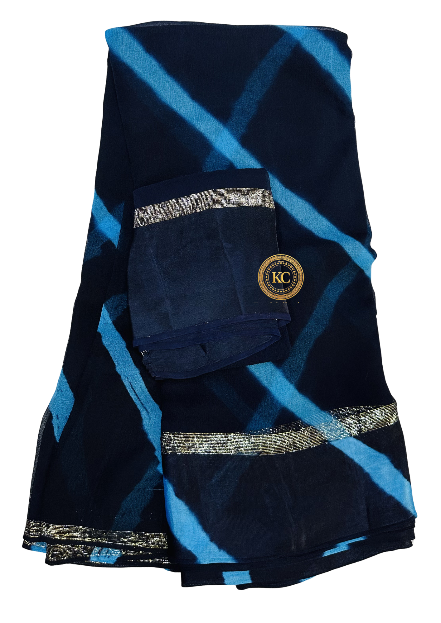 Georgette leheriya sarees