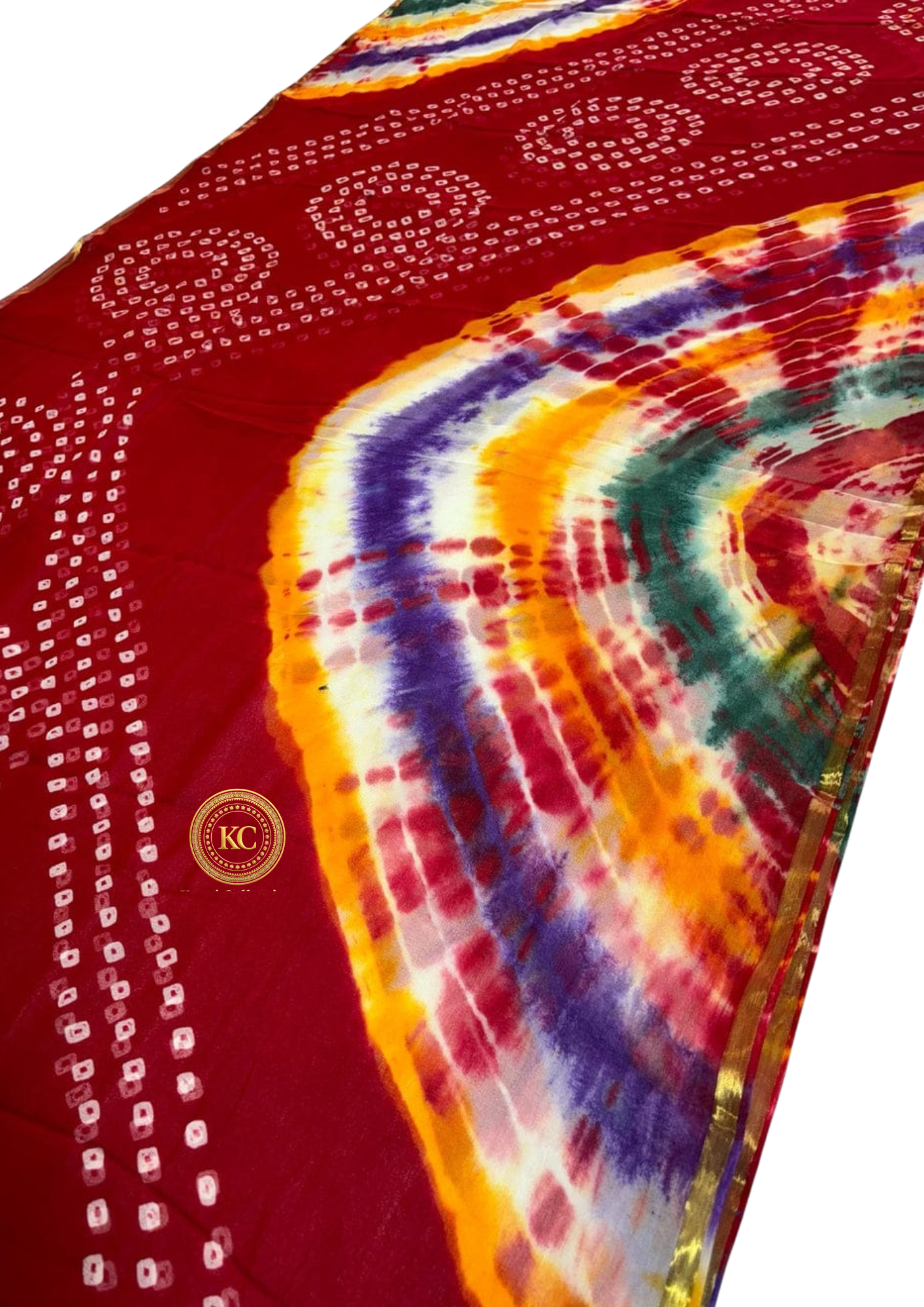 Handmade Shibori Bandhani Sarees