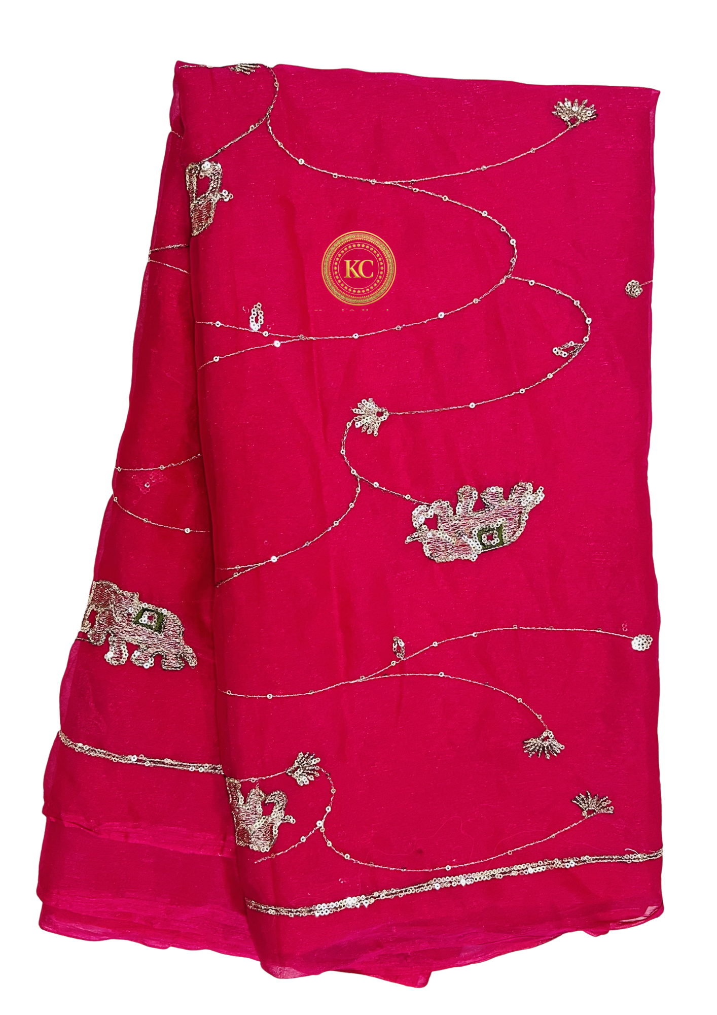 synthetic saree